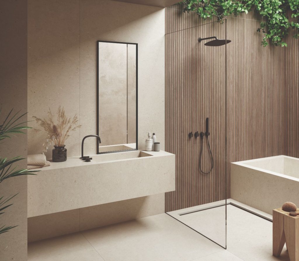 Tokyo faux wood porcelain tiles