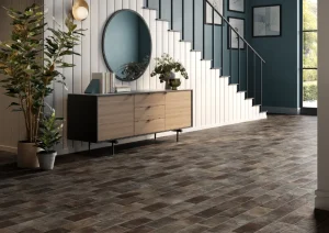 plancher en carreaux de métro pour votre sous-sol à Montréal